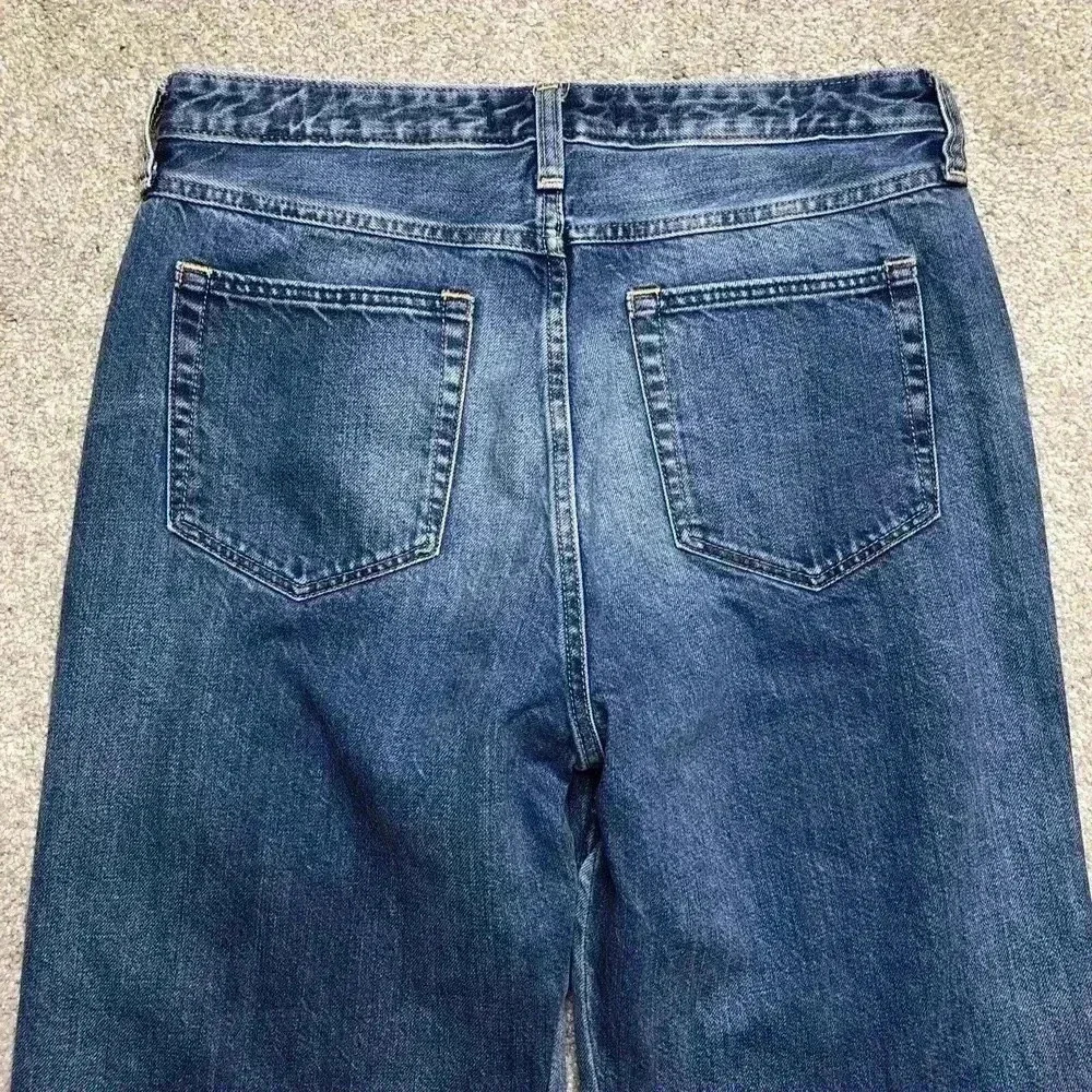 Abercrombie Fitch Jeans Wide Leg High Rise Blue Color Signature - Picture 12 of 12